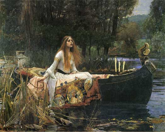The Lady of Shalott by John William Waterhouse