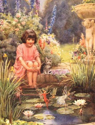 Waterlily Pond by Margaret Tarrant